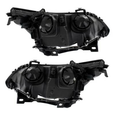 Rareelectrical - New Pair Of Halogen Headlight Compatible With Bmw 545I Sedan 2004-2006 By Part Number - Image 2