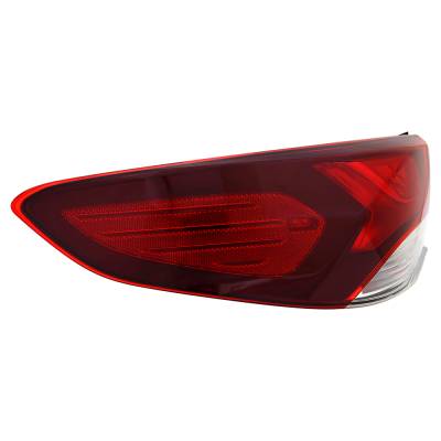 Rareelectrical - New Drivers Led Outer Tail Light Compatible With Hyundai Sonata Limited 2.0T Sedan 2019 By Part - Image 4