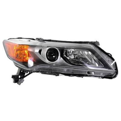 New Passenger Side Halogen Headlight Compatible With 2013-2015 Acura Ilx Base 2013-2014 Hybrid Sedan