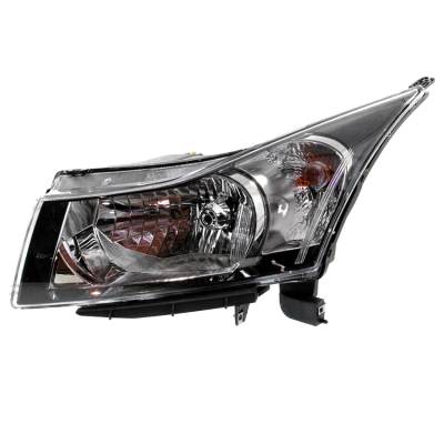 New Driver Side Headlight Compatible With Chevrolet Cruze Eco Sedan 2011-2012 By Part Number