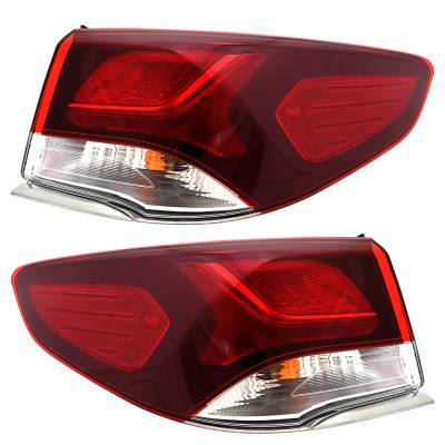 New Pair Of Led Outer Tail Lights Compatible With Hyundai Sonata Limited 2.0T Limited Sedan 2018