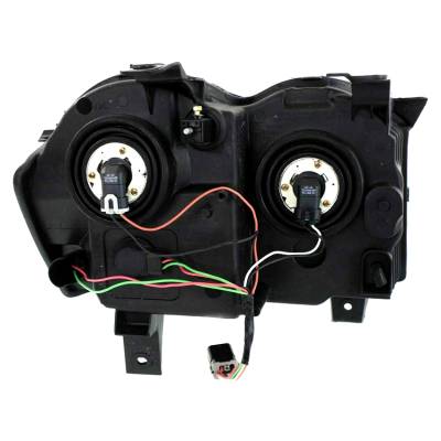 Rareelectrical - New Left Side Halogen Headlight Compatible With Jeep Grand Cherokee Srt8 Sport 2008-2010 By Part - Image 2