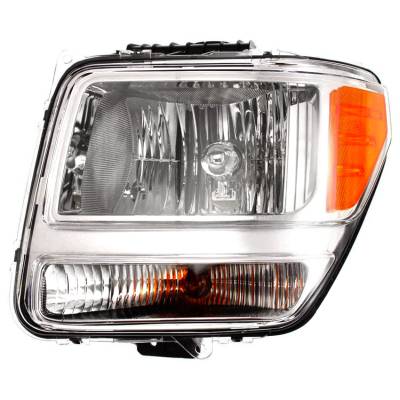 New Left Halogen Headlight Compatible With Dodge Nitro Se Sport 2008-2011 By Part Number 55157225Ad