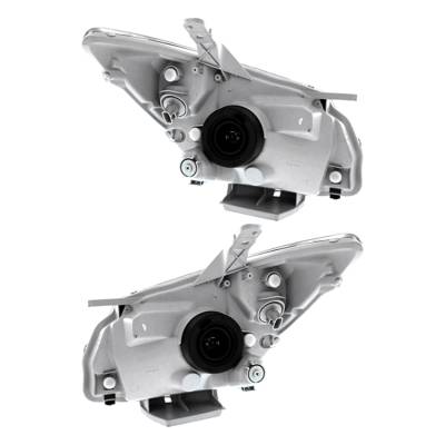Rareelectrical - New Pair Of Headlight Compatible With Pontiac Vibe Gt Wagon 4 Door 1.8L 2005-2006 By Part Number - Image 2