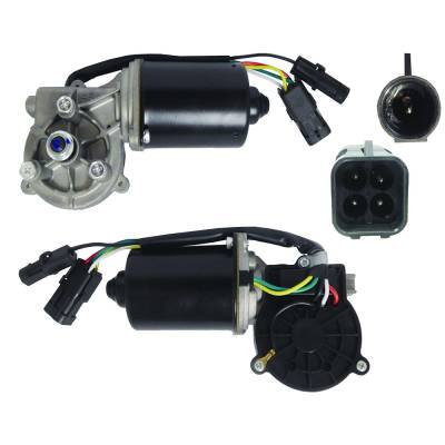 Rareelectrical - New Front Wiper Motor Compatible With 2000-2002 Thomas Built Buses International Bluebird School Bus - Image 2