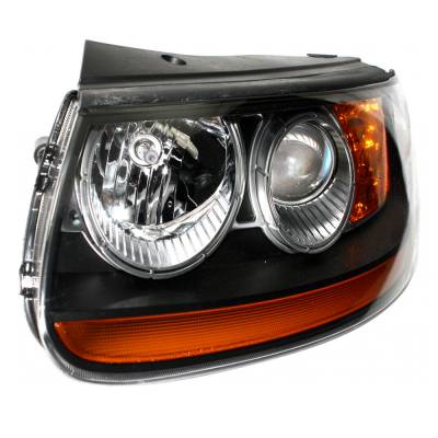 Rareelectrical - New Left Headlight Compatible With Hyundai Santa Fe Se Sport 2007 By Part Number 92101-0W050 - Image 3