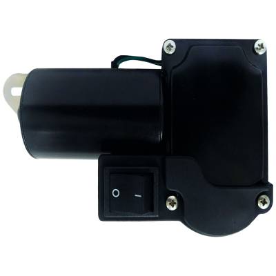 Rareelectrical - Rear Window Wiper Motor Compatible With Case 580L 580Sl Backhoe 4-390 3.9L 75Hp 580K 580Sk 590 Turbo - Image 3
