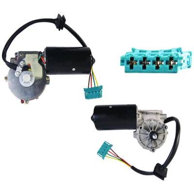 Rareelectrical - New Front Windshield Wiper Motor Compatible With 1993-2001 Mercedes C230 1997-2001 Mercedes C240 - Image 2