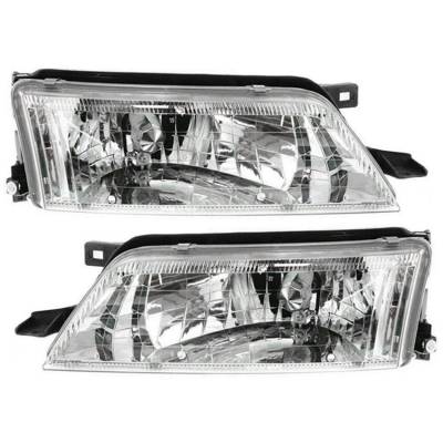 New Pair Of Headlight Compatible With Nissan Maxima 1999 By Part Number 26010-0L725 260100L725