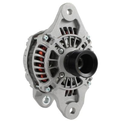 Rareelectrical - New Alternator Compatible With Mitsubishi 24V 80A Volvo Penta D4-180 D4-260 D4-300 D6-310 D6-330 - Image 1