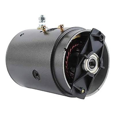 Rareelectrical - Snow Plow Hydraulic Motor Compatible With Boss Snow Plows 12 Volt Clockwise Rotation Skidmore Js - Image 1