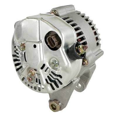 Rareelectrical - New 81A Alternator Fits Jeep Tj 4.0L 2000 Al6544x 56041565Aa 121000-3730 2110120 - Image 2