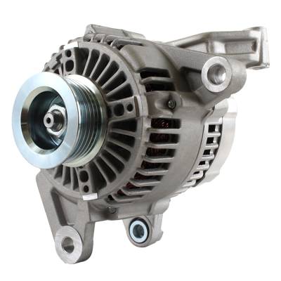 Alternator 136A 6-Groove Serpentine Pulley Cw Rotation Compatible With 1999-2000 Dodge Dakota Base
