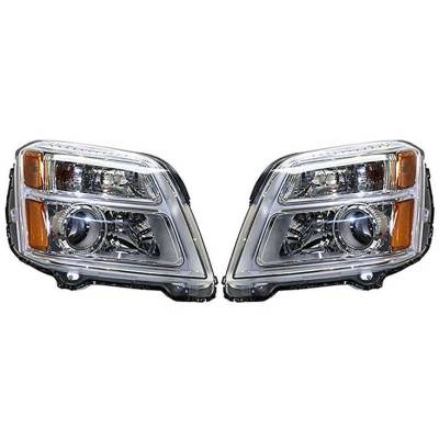 New Pair Of Head Lights Fits Gmc Terrain Slt Sle 2016-2017 Gm2503435 Gm2502435