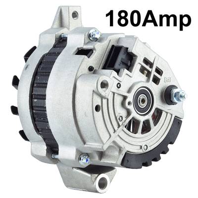 Rareelectrical - New 12V 180A Alternator Fits Pontiac Fiero 2.8L 173Ci Vin 9 1988 Al8659x 1101465 - Image 2