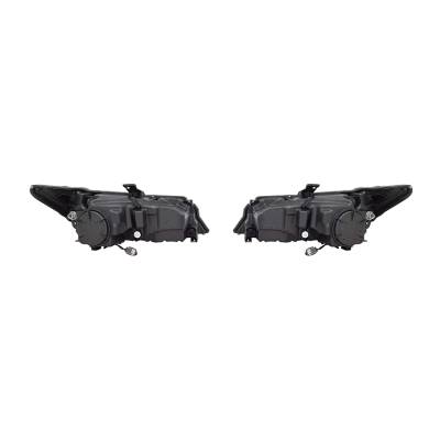 Rareelectrical - New Pair Of Headlights Fits Acura Mdx Base 2014 2015 2016 33100Tz5a01 Ac2502125 - Image 2