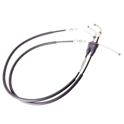 Throttle Cable Set Compatible With 1990-1999 Suzuki Dr350 Dr350se 349Cc Sohc 4-Valve Sacs Dr250