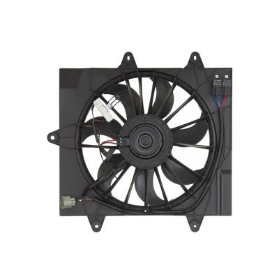 Rareelectrical - New Dual Radiator & Condenser Fan Fits Chrysler Pt Cruiser Turbo 06-09 Ch3115156 - Image 2