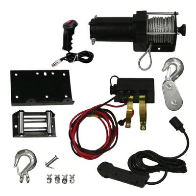 New 3000 Lb Winch Kit & Remote Compatible With Polaris Arctic Cat Canam Atv Win0011 Win2600 10901