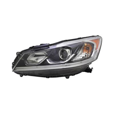 New Left Headlight Fits Honda Accord Sedan 2016-2017 33150-T2a-A81 Ho2502169
