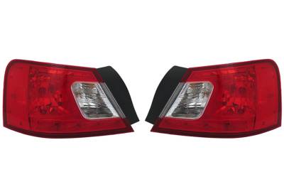 New Pair Of Tail Lights Compatible With Mitsubishi Galant Sport 2008-2012 Mi2801134 8330A745