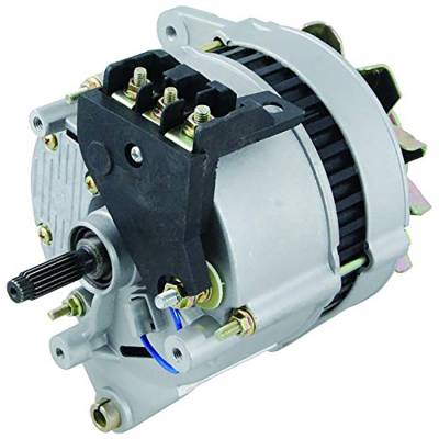Rareelectrical - New Alternator 70A External Fan Internal Regulator Type Compatible With 1989-2000 Ford Transit Van - Image 2