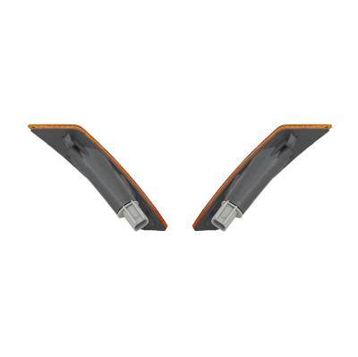 Rareelectrical - New Front Side Marker Light Pair Compatible With Cadillac Ats 2013-2014 22941174 22941173 Gm2551199 - Image 2