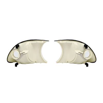 Rareelectrical - New Pair Of Clear Turn Signal Light Compatible With Bmw 330Ci 02 63-13-7-165-857 Bm2521113 - Image 2