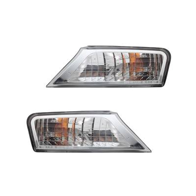 New Turn Signal Lights Pair Compatible With Jeep Liberty 2008-11 2012 57010124Aa 57010125Aa