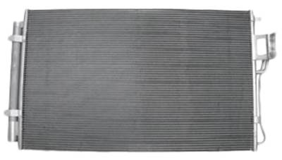 New A/C Condenser Compatible With 2010-2015 Hyundai Santa Fe Kia Sorento 3.5L 2.4L 3.3L V6 L4