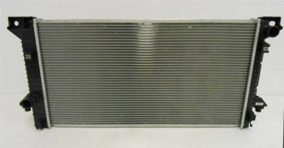 Rareelectrical - New Radiator Assembly Compatible With 2011-2013 Ford F-150 V6 3496Cc 213 Cid; Super Duty Cooling - Image 2