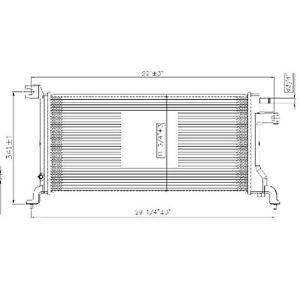 Rareelectrical - New Inverter Cooler Compatible With 2007-11 Nissan Altima 2.5L L4 2500Cc Hybrid 21457-Ja800 13304 - Image 4