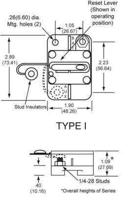 COOPER BUSSMAN - New Cooper Bussman Circuit Breaker Compatible With 0-30Vdc 70 Amp Automatic Type 1 Cb181f70 - Image 3