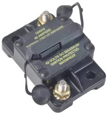 New Cooper Bussman Circuit Breaker Compatible With 0-42Vdc 40 Amp Manual Type Iii Cb184f40