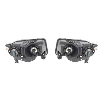 Rareelectrical - New Pair Of Head Lights Compatible With Jeep Compass 2.0L 2011-2013 68088868Ac Ch2519139 68088869Ac - Image 2