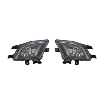 New Pair Of Fog Lights Compatible With Volkswagen Jetta 2015-2017 5C7-941-700-P Vw2593126 Vw2592126