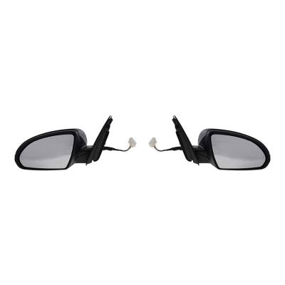 Rareelectrical - New Door Mirror Pair Compatible With Kia Optima 87610-D5000 Power Non-Heated 87620 87610 D5000 - Image 2