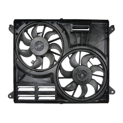 New Dual Radiator And Condenser Fan Compatible With Ford Edge 2016 By Part Numbers Fo3115212