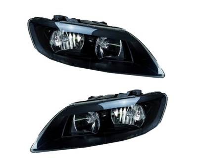 New OEM Valeo Pair Of Halogen Headlights Compatible With Audi 4.2L 2007-09 Au2503135 4L0941004f