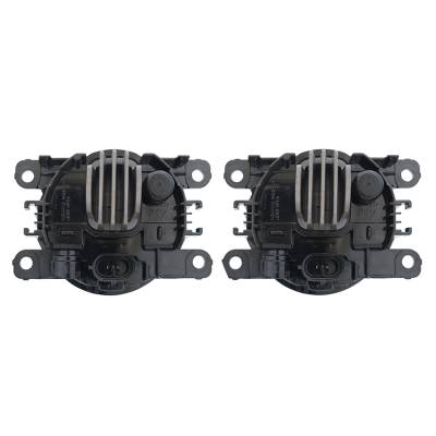 Rareelectrical - New Pair Of Fog Lights Compatible With Ford Mustang 2015 2016 2017 Fo2592234 Fr3z 15200 A - Image 2