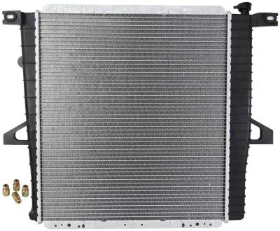 Rareelectrical - New Radiator Assembly Compatible With Mercury 98-01 Mountaineer 4.0L V6 Cid Fd37078a 431411 3280 - Image 2