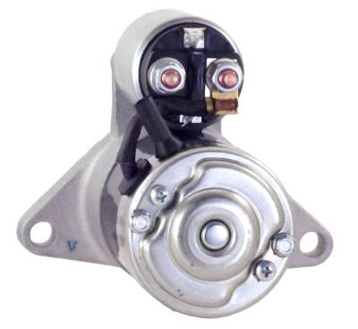 Rareelectrical - New Starter Compatible With Mazda Rx-7 1.3L 1992-1986 N318-18-400 N318-18-400A N318-18-400B M1t70881 - Image 2