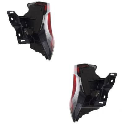 Rareelectrical - Pair Of Tail Light Compatible With Toyota Corolla Base Hatchback Corolla Nightshade Hatchback Se Xse - Image 6