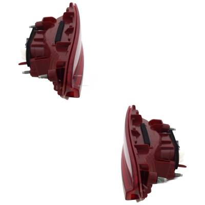 Rareelectrical - New Pair Of Tail Lights Compatible With Hyundai Santa Fe Se Sport Utility 2021-2023 By 92404-S2500 - Image 5
