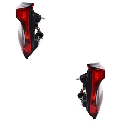Rareelectrical - New Pair Of Tail Light Compatible With Toyota Grand Highlander Hybrid Xle Sport Utility Grand - Image 8