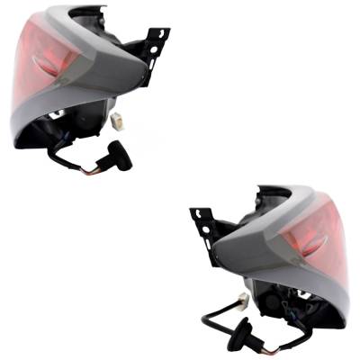 Rareelectrical - New Pair Of Tail Lights Compatible With Lexus Rx350 Premium Sport Utility Rx500h F Sport Performance - Image 7