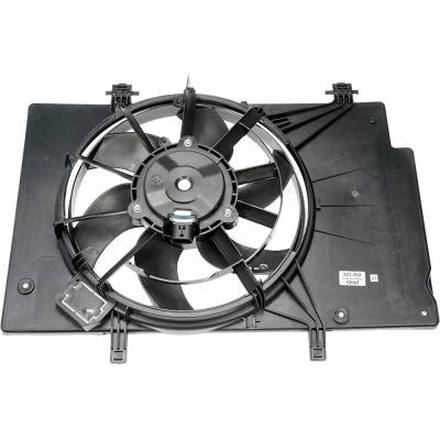 Rareelectrical - New Single Cooling Fan Assembly Compatible With Ford Fiesta S 4 Cyl 1.6L Fiesta Ses 4 Cyl 1.6L - Image 1