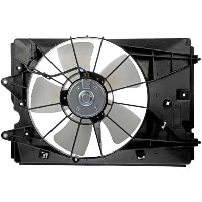 Rareelectrical - New Single Cooling Fan Assembly Compatible With Honda Pilot Lx 6 Cyl 3.5L Ridgeline Sport 6 Cyl 3.5L - Image 1