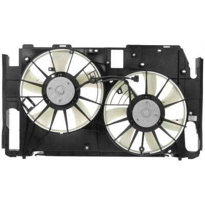 New Dual Cooling Fan Assembly Compatible With Toyota Rav4 Base 6 Cyl 3.5L Rav4 Sport 6 Cyl 3.5L Rav4