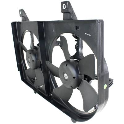 RAREELECTRICAL - New Dual Cooling Fan Assembly Compatible With Infiniti Nissan Maxima Gle 6 Cyl 3.0L I30 Base 6 Cyl - Image 2